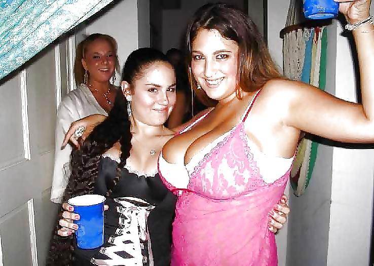 7P Natural Huge Titted Amateur Brunette Cutie