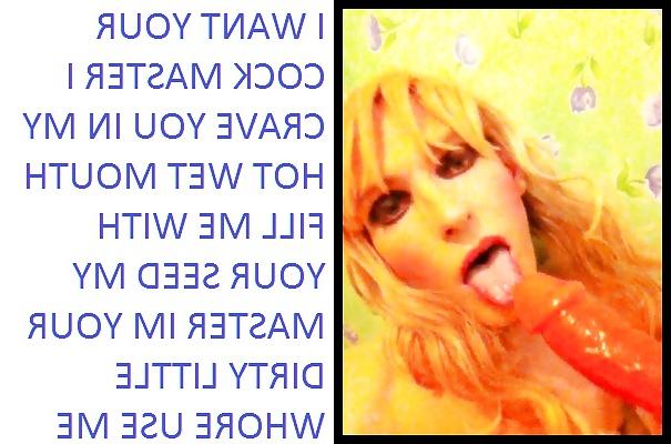 9P Captions 4 my sissy whore