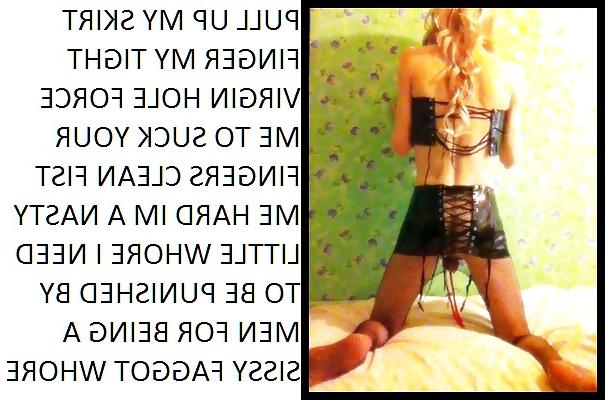 9P Captions 4 my sissy whore