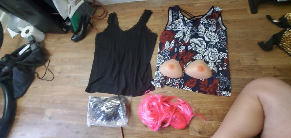 7P What I own in my sissy suit case