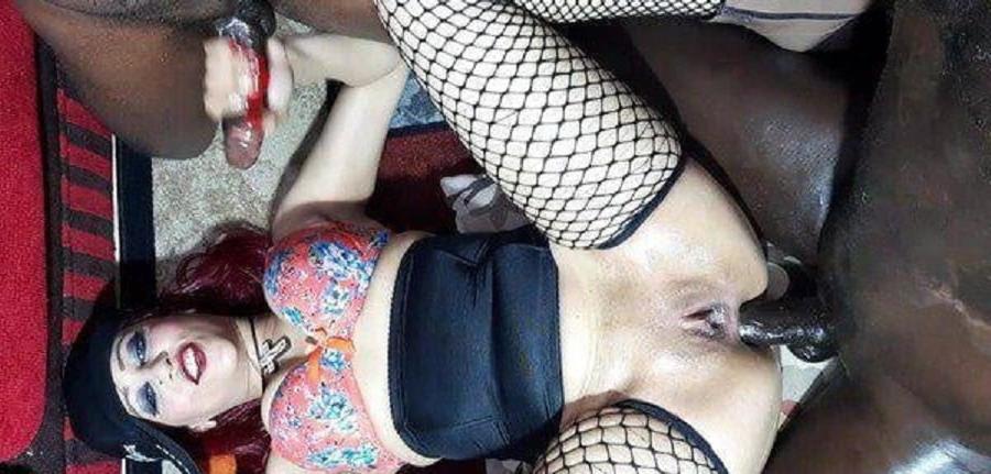 25P A HUGE Black Mamba fits in my ass (24)